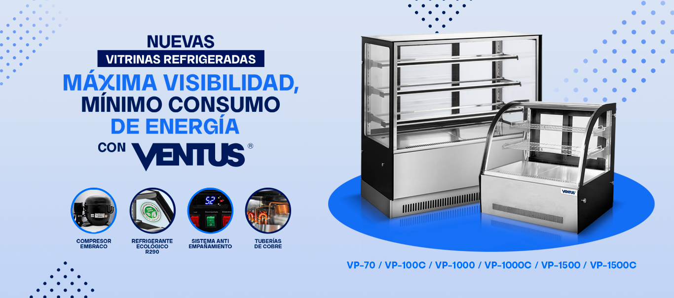 Vitrinas refrigeradas